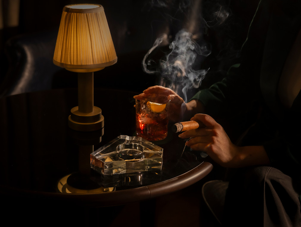 LAN - Cigar and Cocktail at The Garden Room