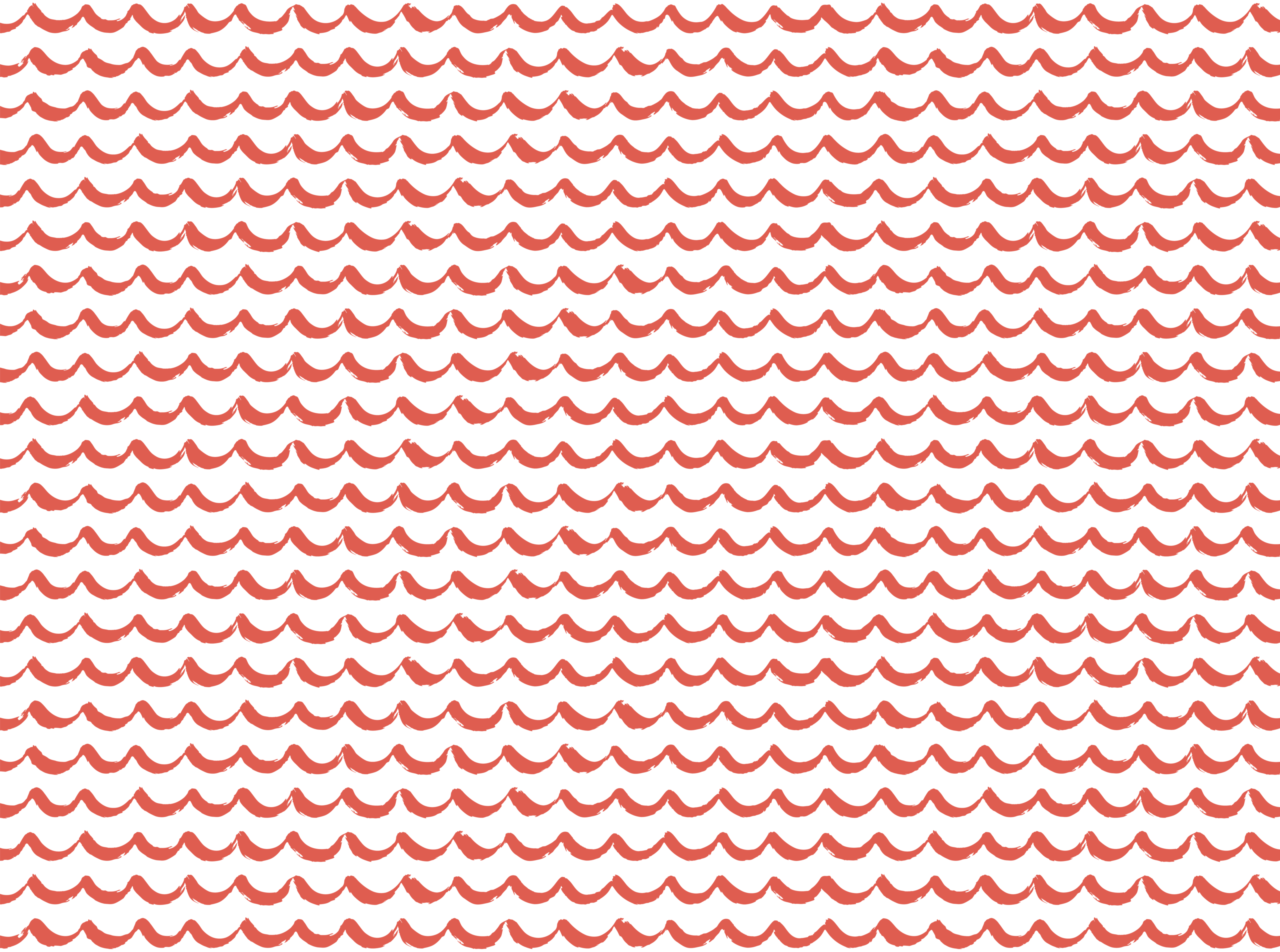 Le Café LPM Artwork Wave Pattern Russet