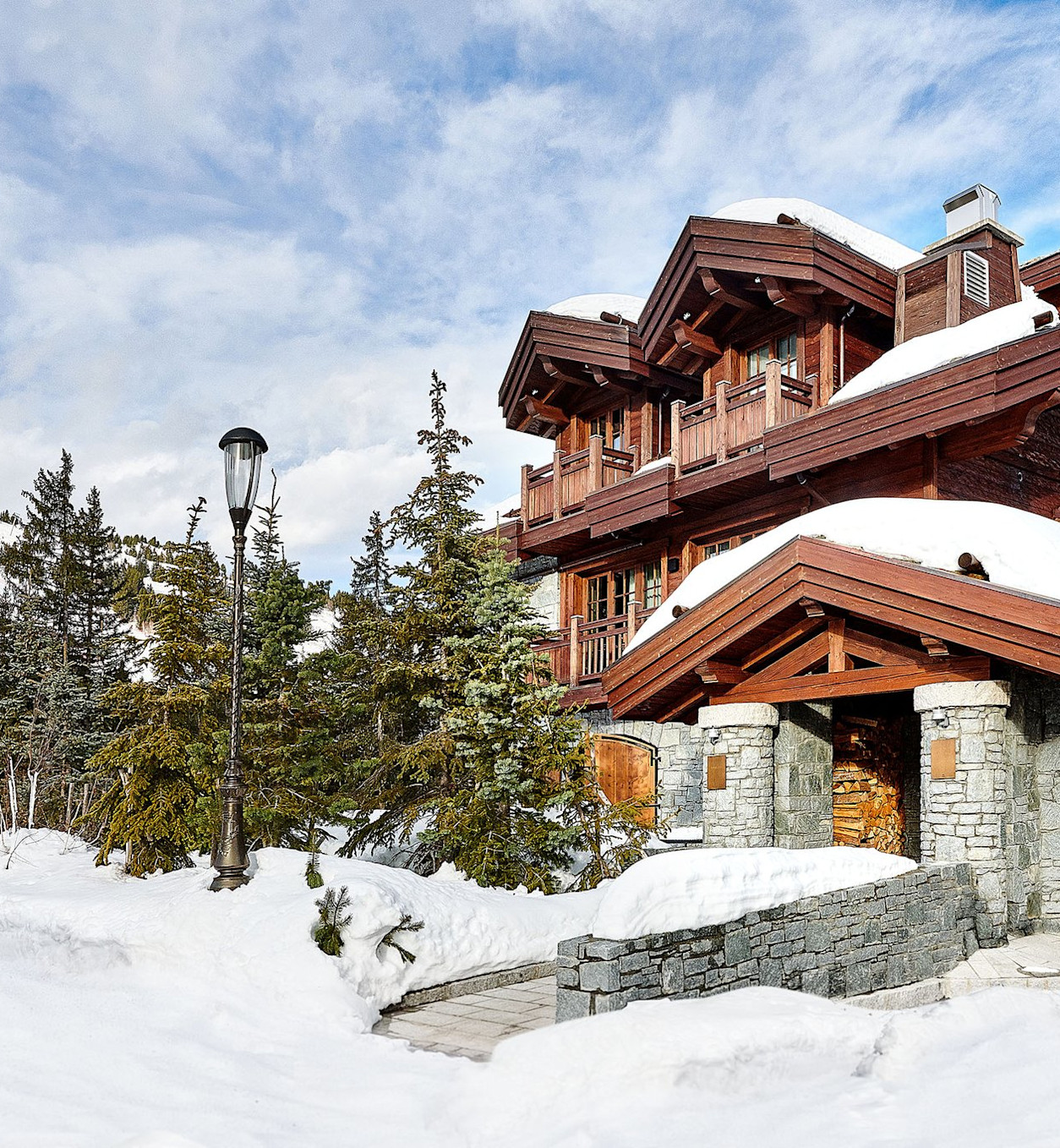 APG - Chalet L'Amarante entrance