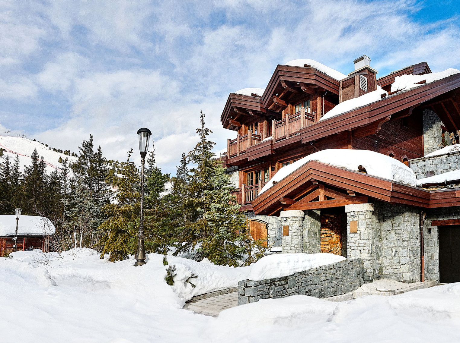 APG - Chalet L'Amarante entrance