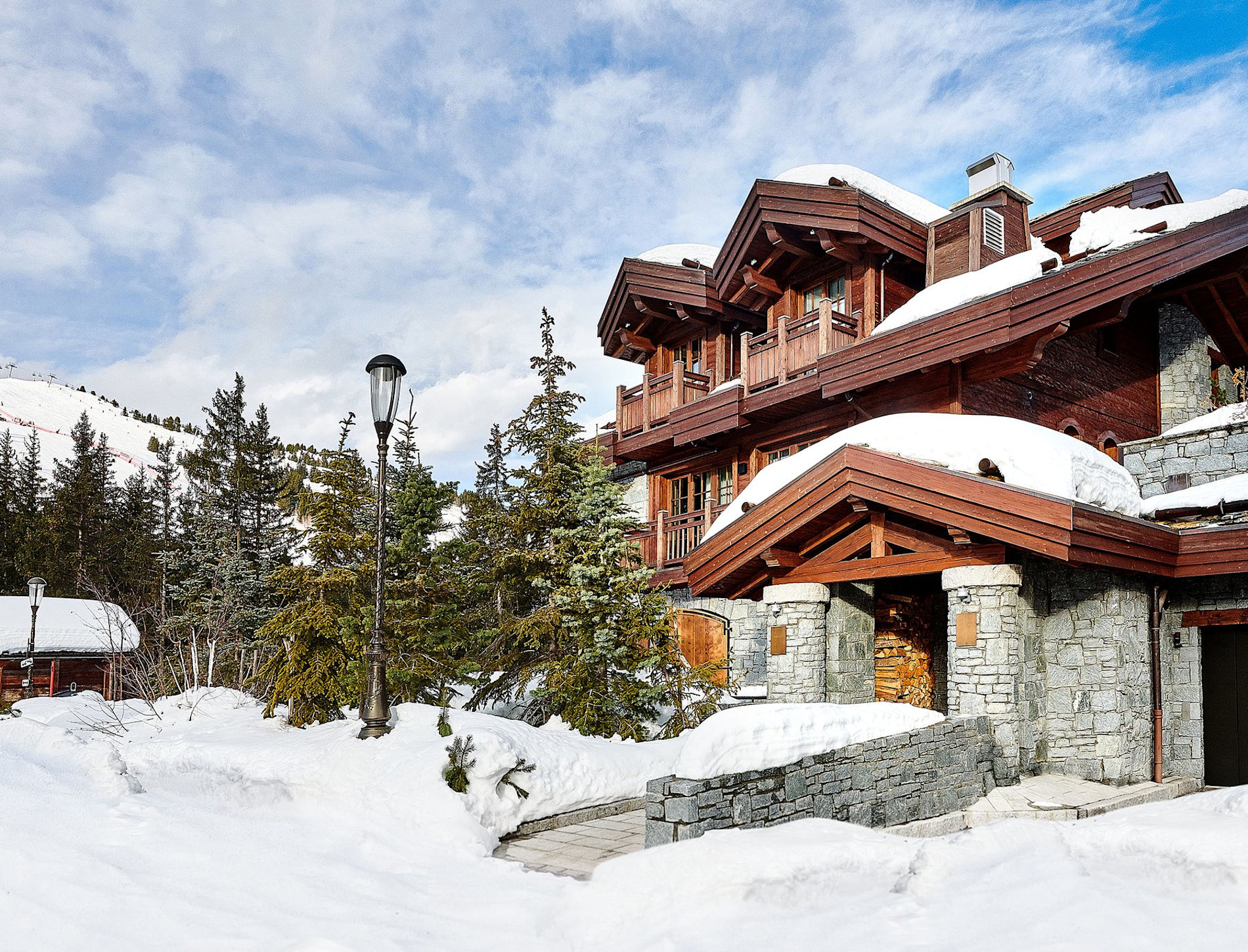 APG - Chalet L'Amarante entrance