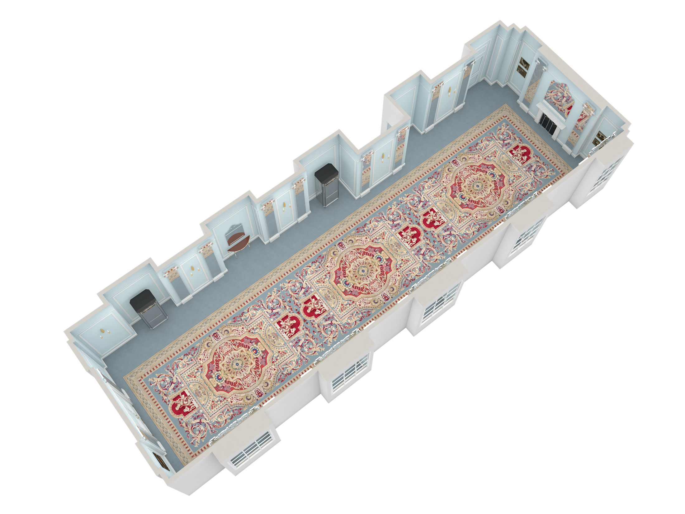 LAN - Floor Plan - Belgravia Room