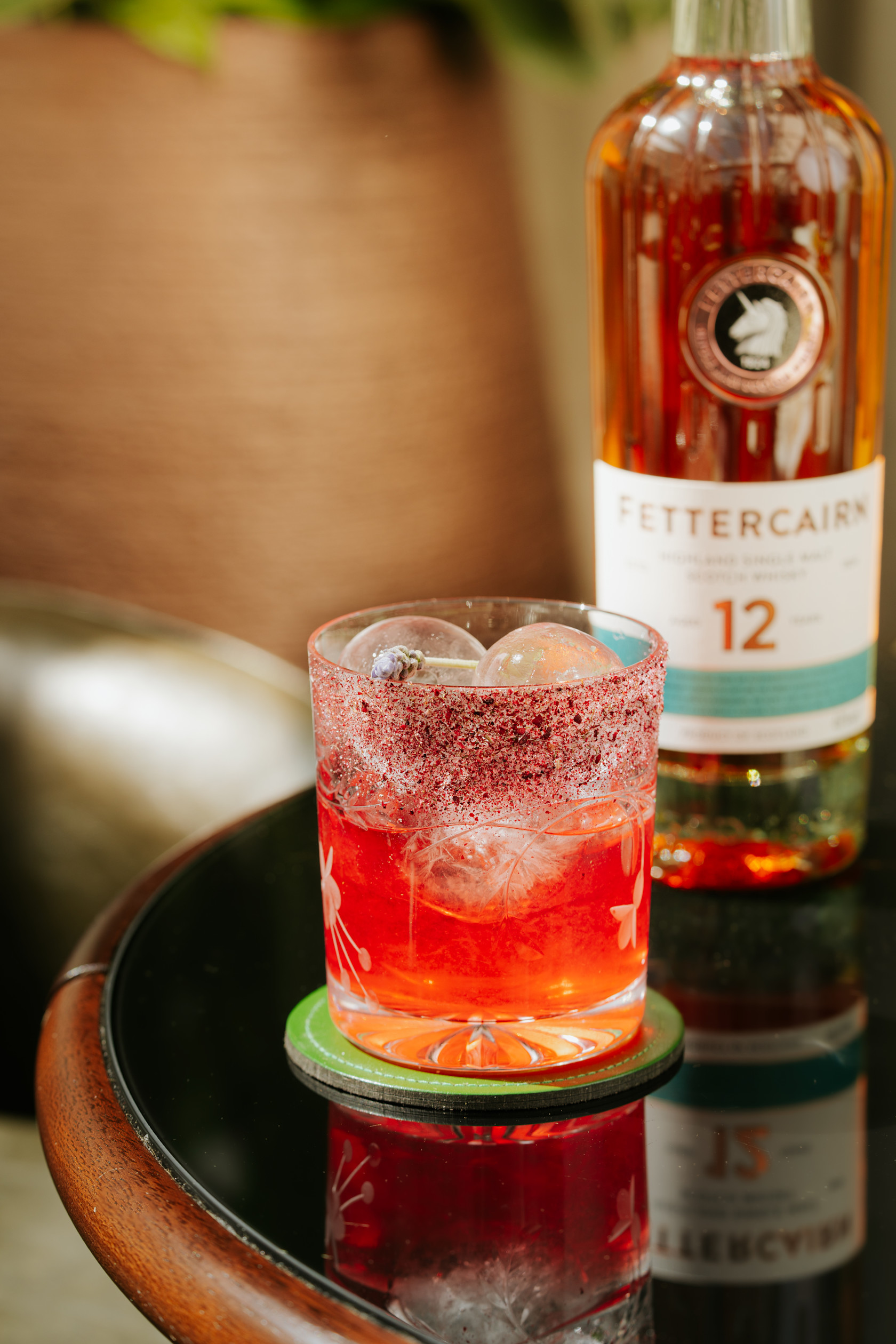 Chelsea Flower Show x Fettercairn Whisky Cocktails - The Garden Room Terrace
