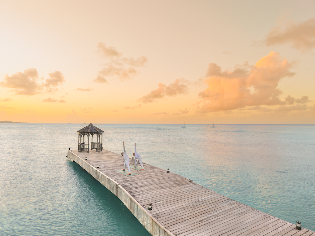 JBI - Yoga Dock Sunset - Spa