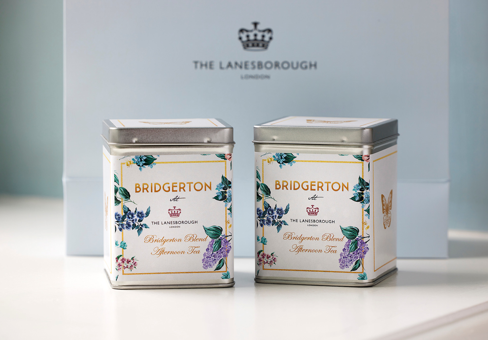 Bridgerton Blend Tea Caddy - The Lanesborough