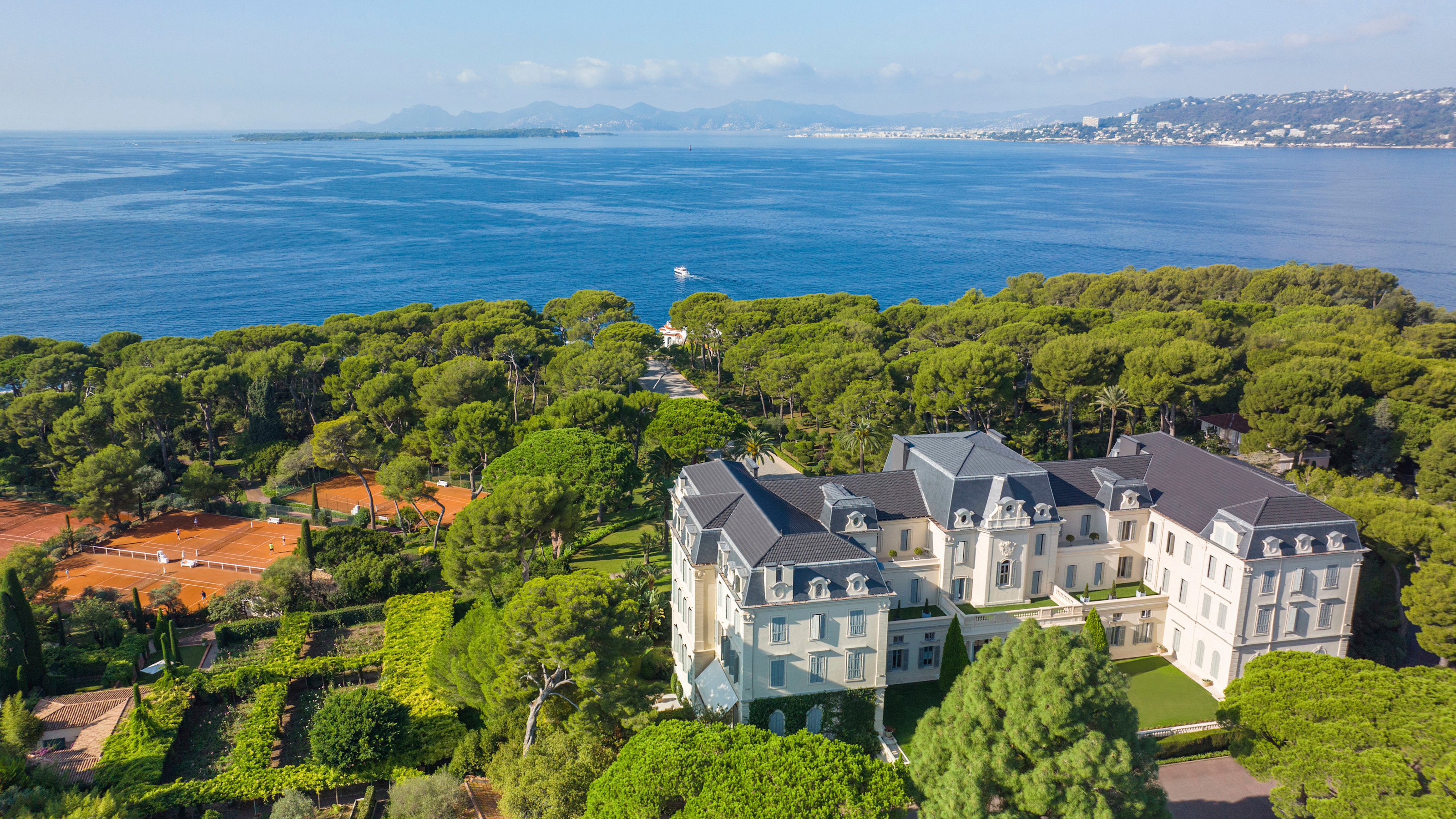 HDC - Vue aérienne du domaine