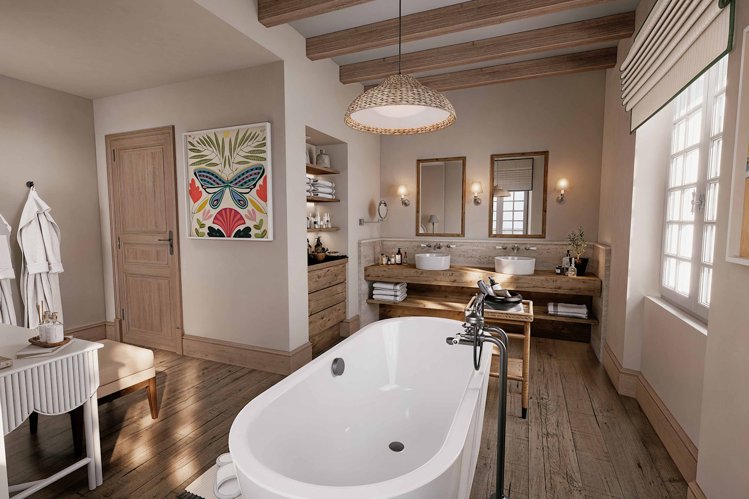 HDC - Villa La Guettière bathroom