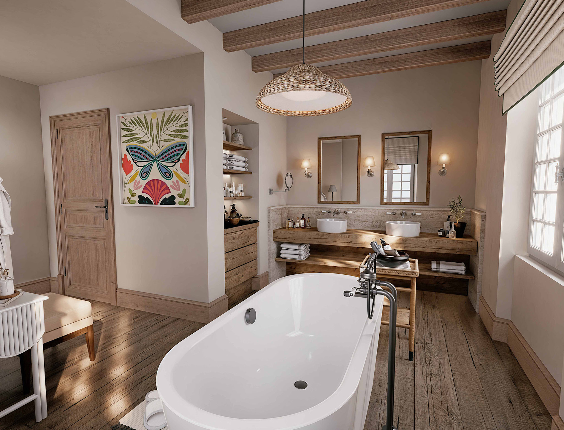 HDC - Villa La Guettière bathroom