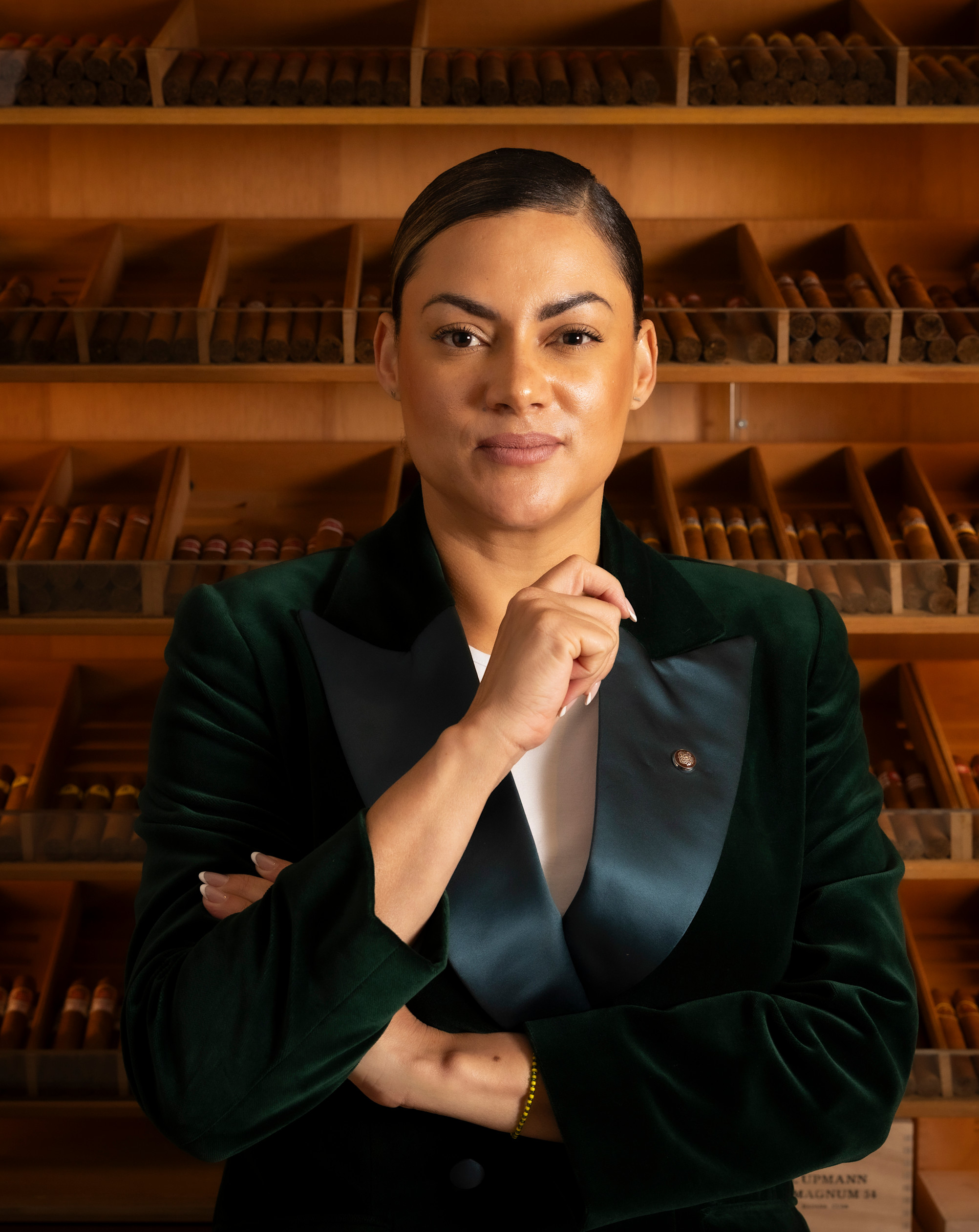 Yeni Momblan, Head of Cigars, The Lanesborough Garden Room