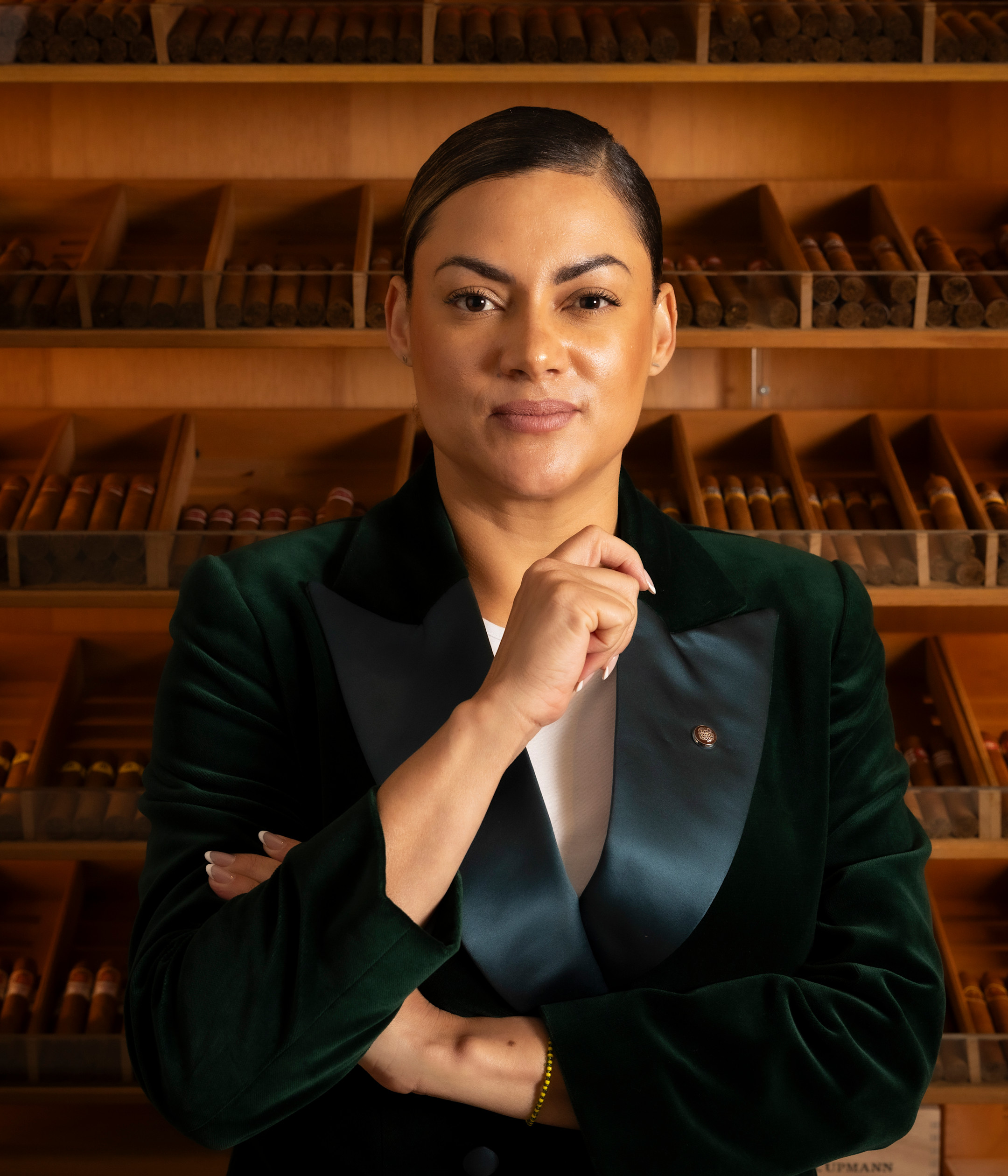 Yeni Momblan, Head of Cigars, The Lanesborough Garden Room