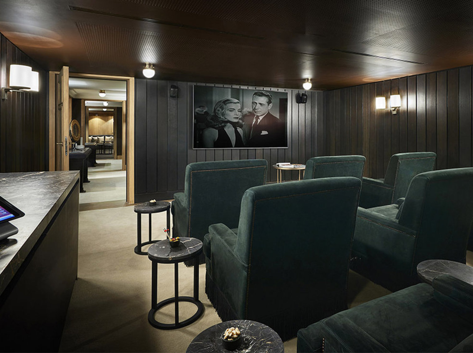 APG - Chalet L'Amarante cinema room