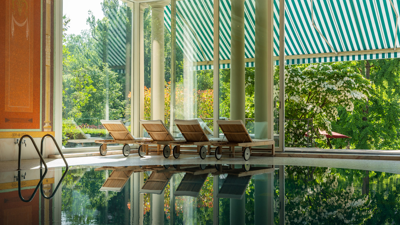 Brenners Park spa and wellness lifestyle — thermal baths and relaxation, Baden-Baden Germany