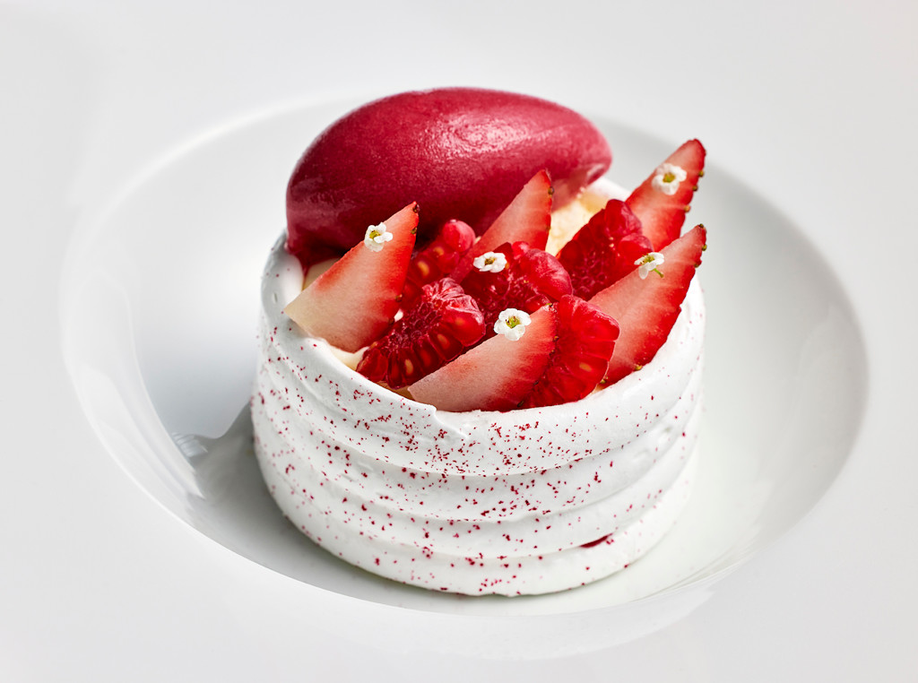 LAN - Summer berries Eton mess - Set Menu