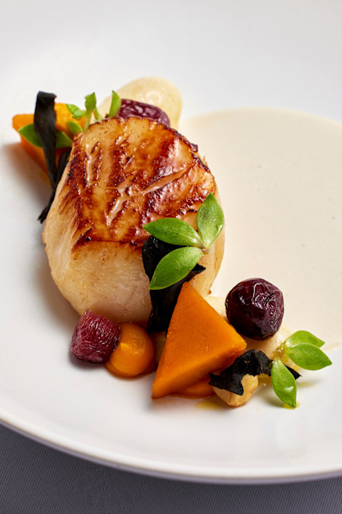 LAN - The Lanesborough Grill - Scallop starter