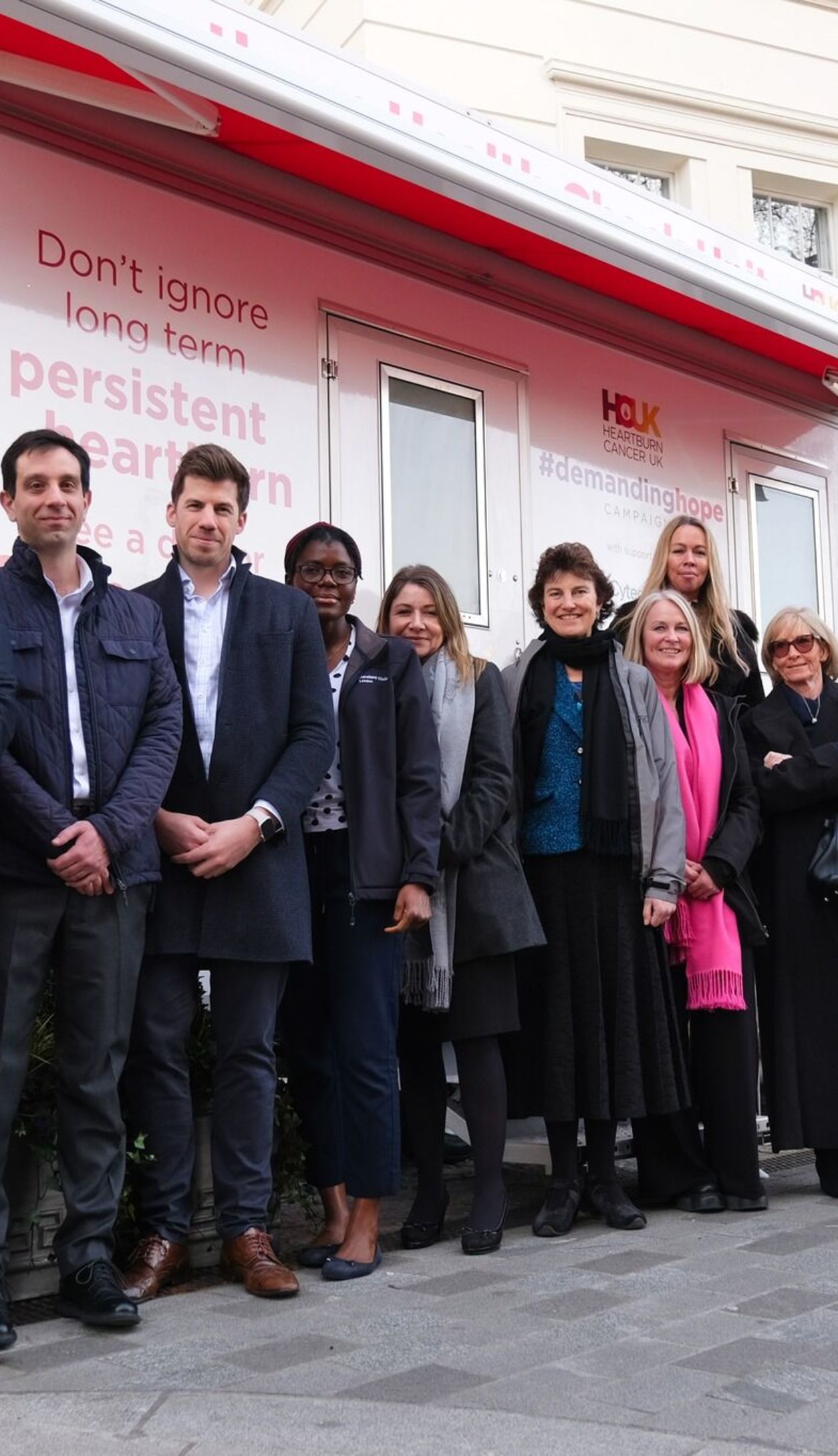 Heartburn Cancer UK Mobile Diagnostic Unit