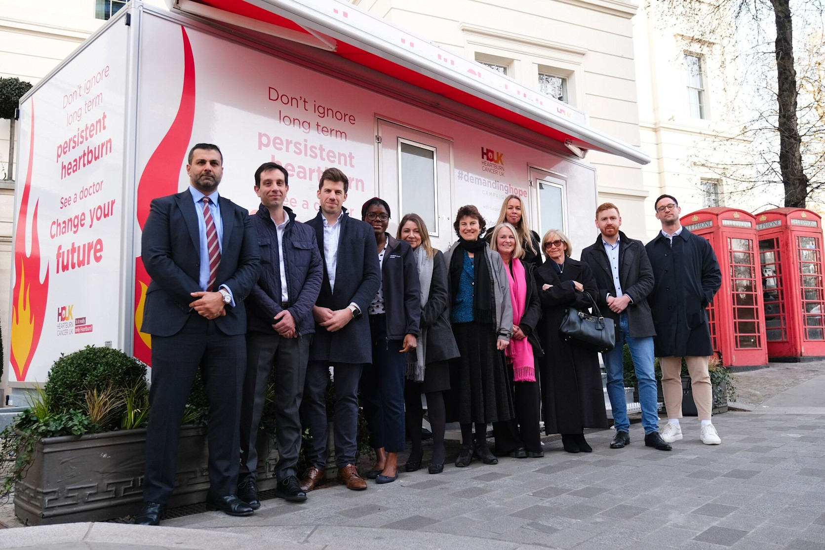 Heartburn Cancer UK Mobile Diagnostic Unit