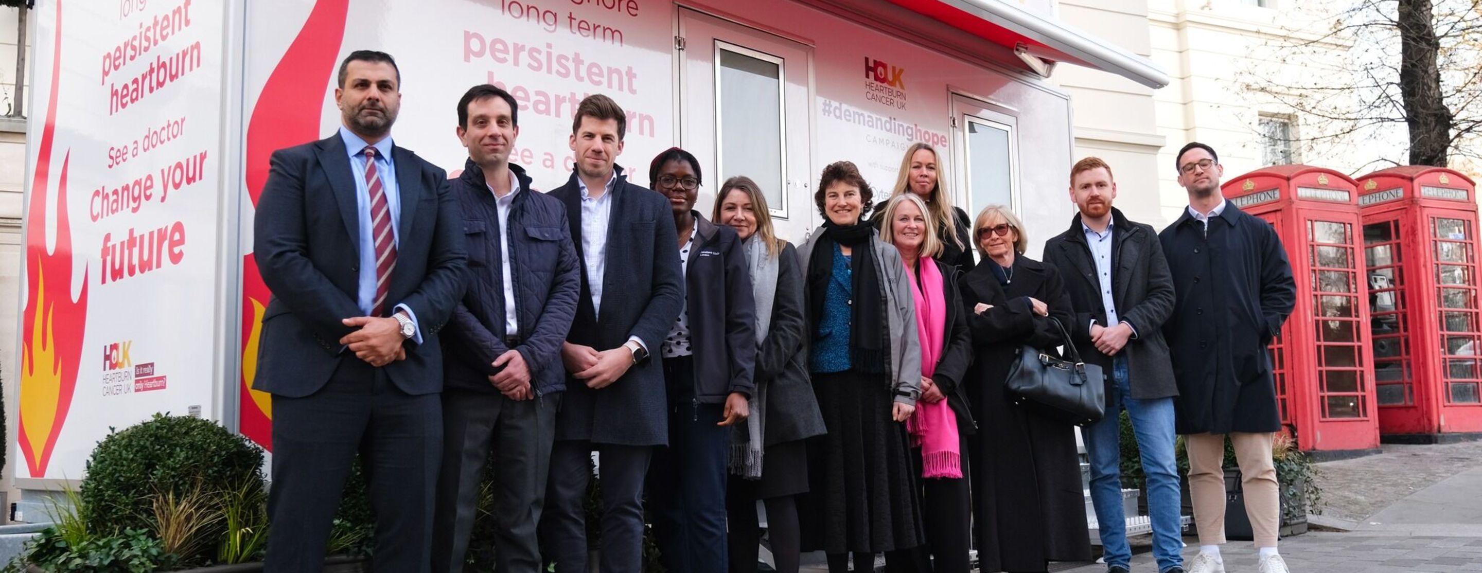 Heartburn Cancer UK Mobile Diagnostic Unit