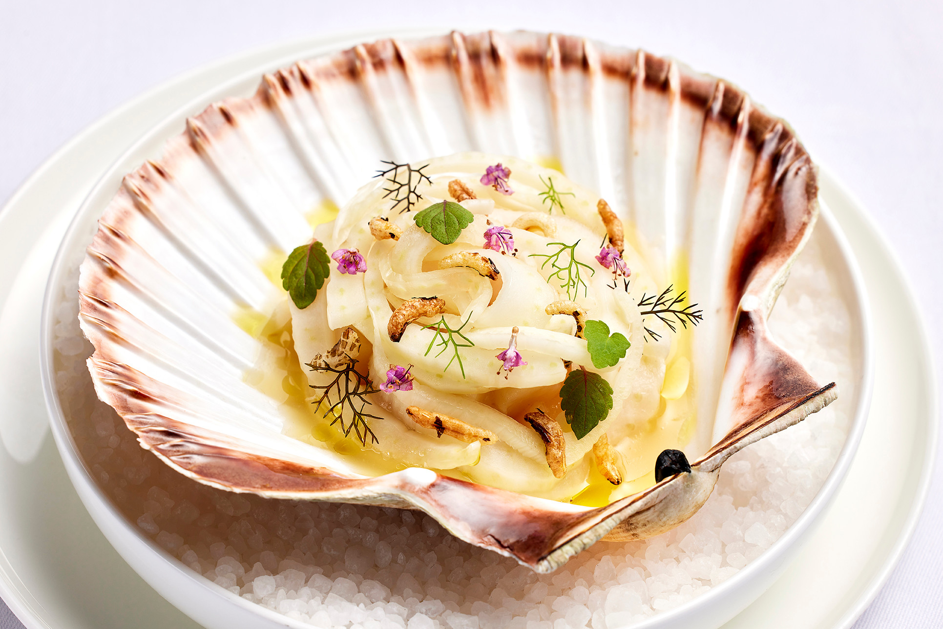 LAN - Roast Orkney scallop - A la Carte - Menu