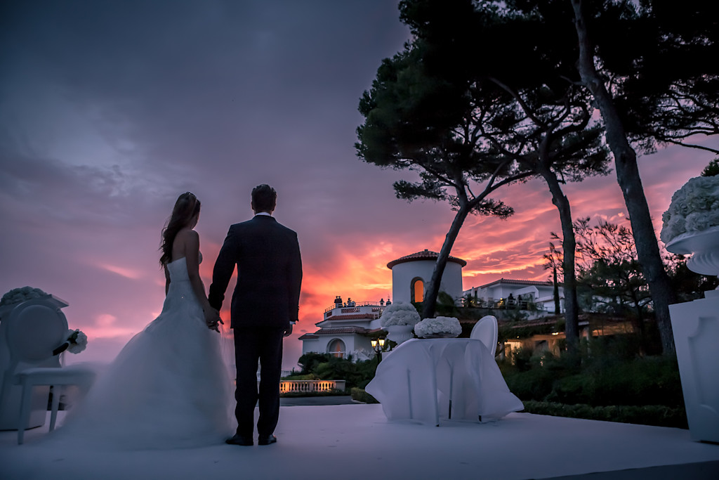 HDC - Sunset newlyweds