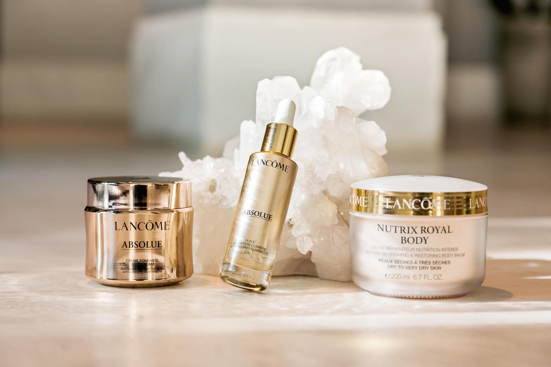 SAO - Lancôme Absolue Spa - Products