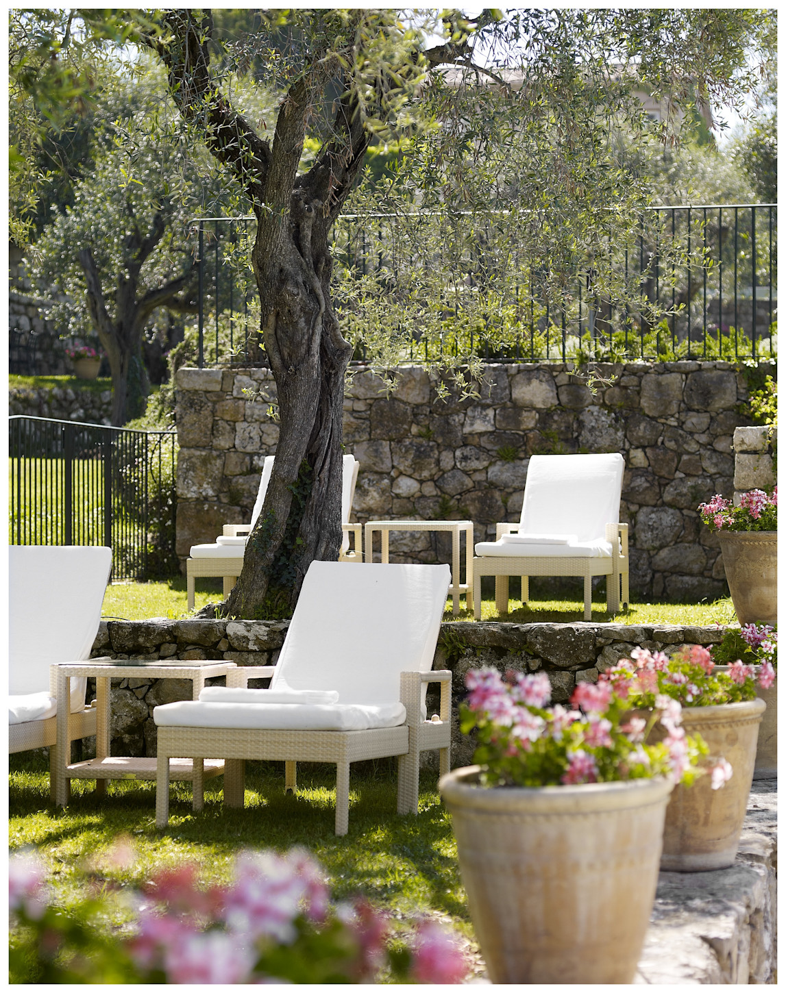 CSM - Sol de la piscine transat