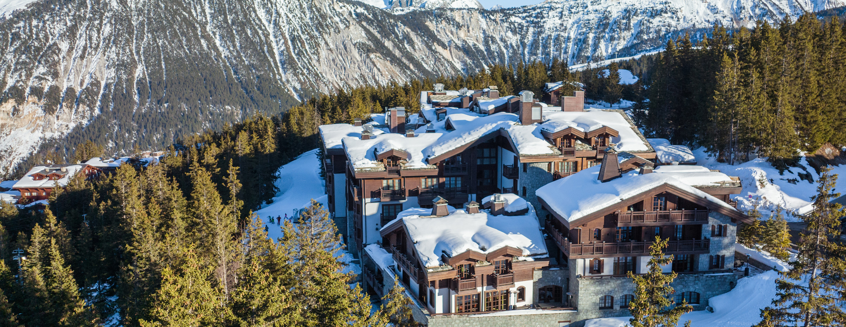 APG - Drone Photo of L'Apogée Courchevel