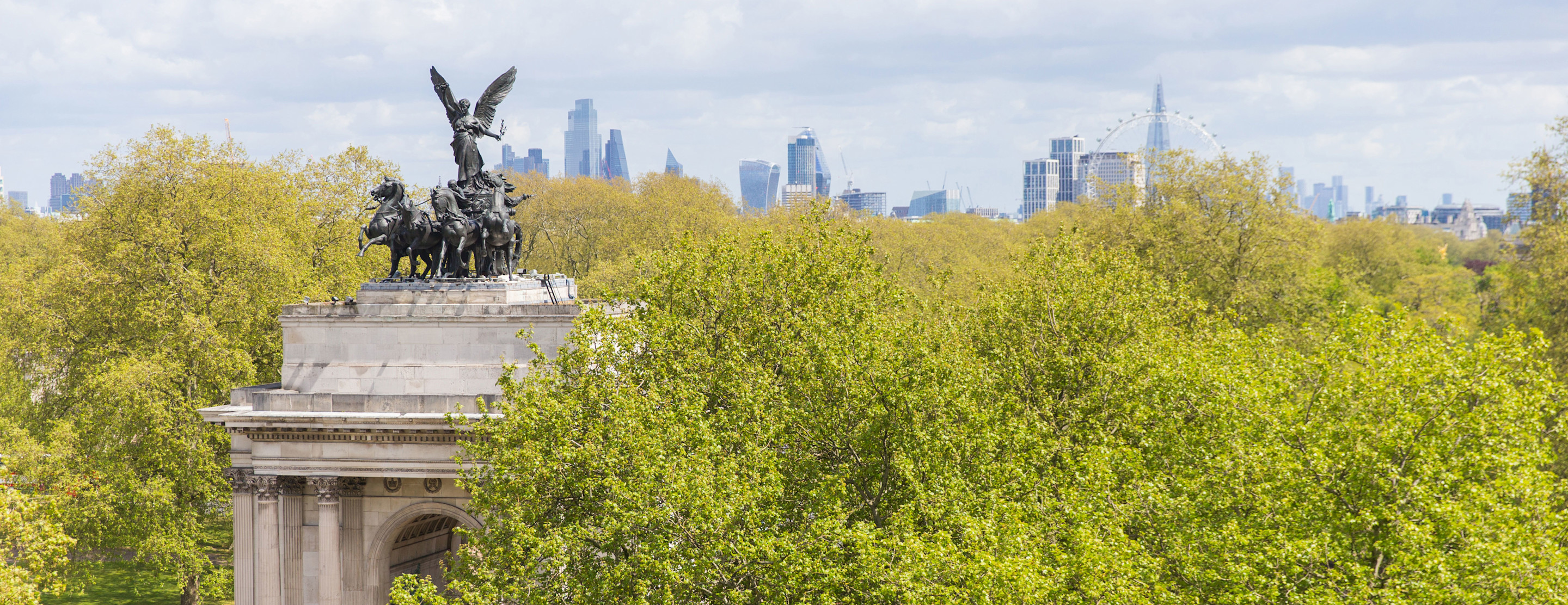 Wellington Arch London Skyline