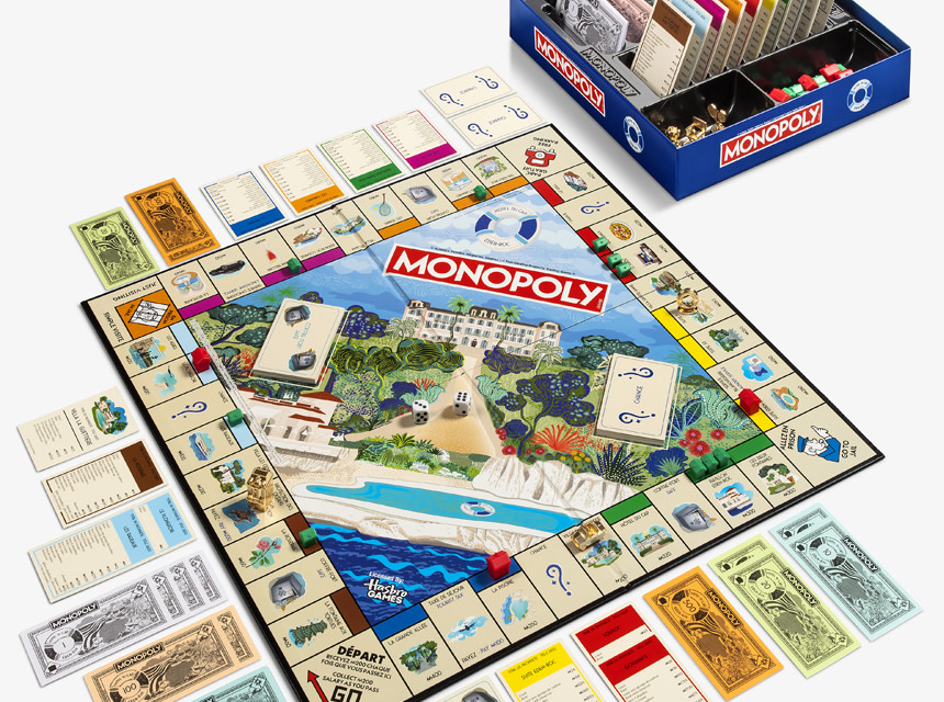 Hotel du Cap-Eden-Roc Monopoly game