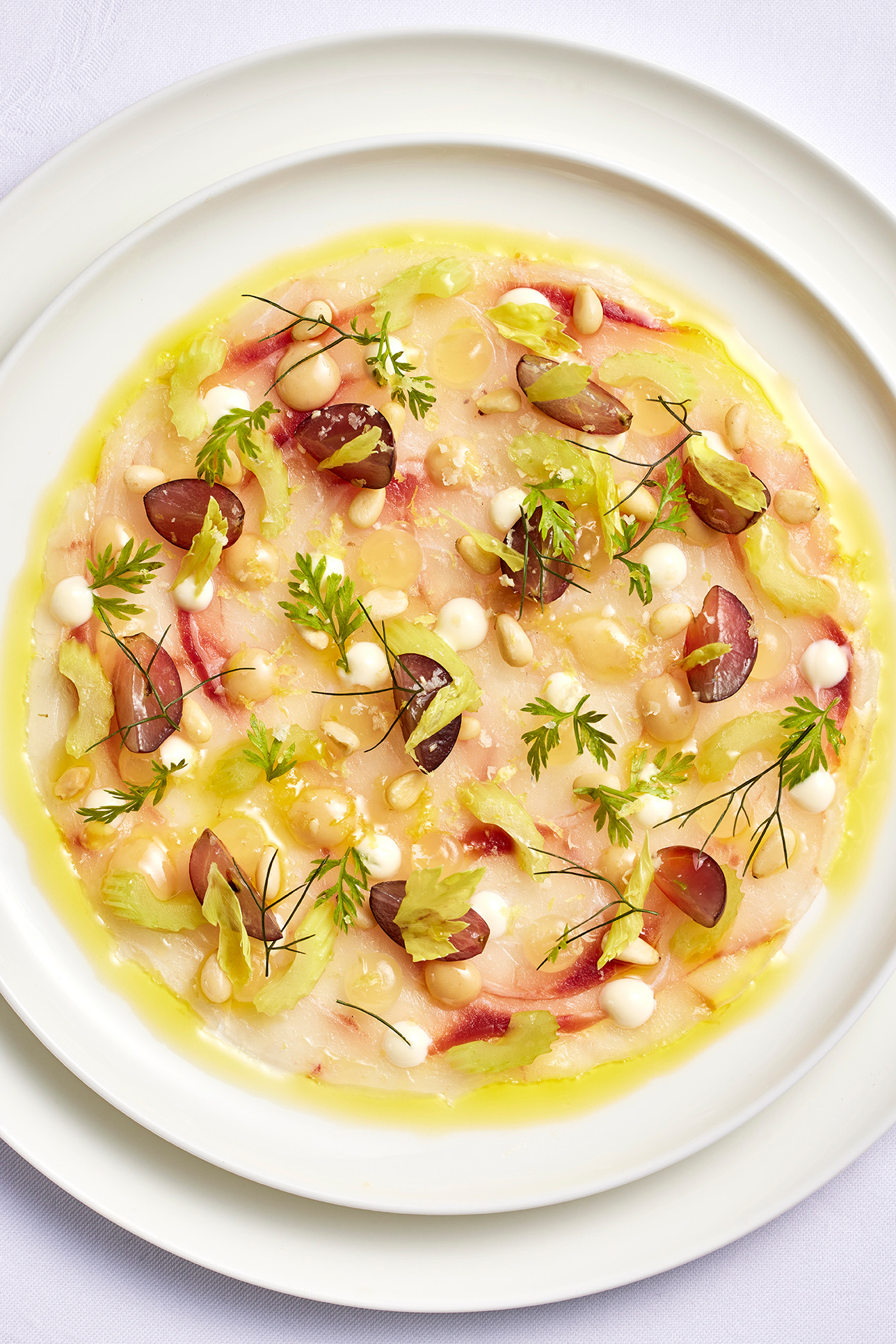 Sea bream carpaccio - The Lanesborough Grill Summer Menu 2026