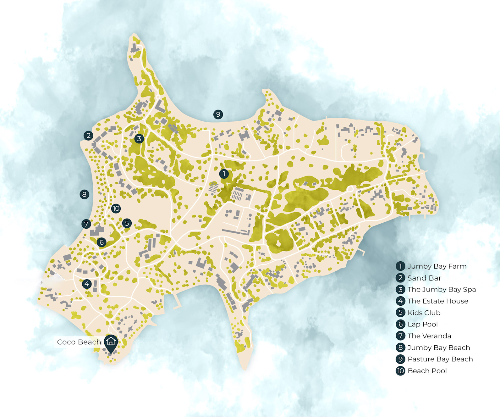 JBI - Location Map - Coco Beach XMNP