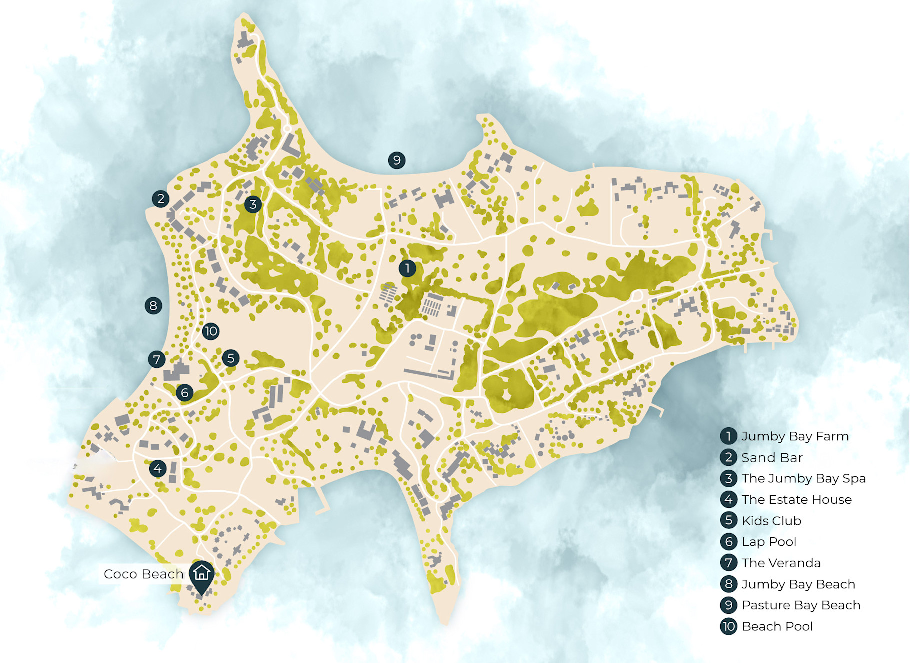JBI - Location Map - Coco Beach XMNP