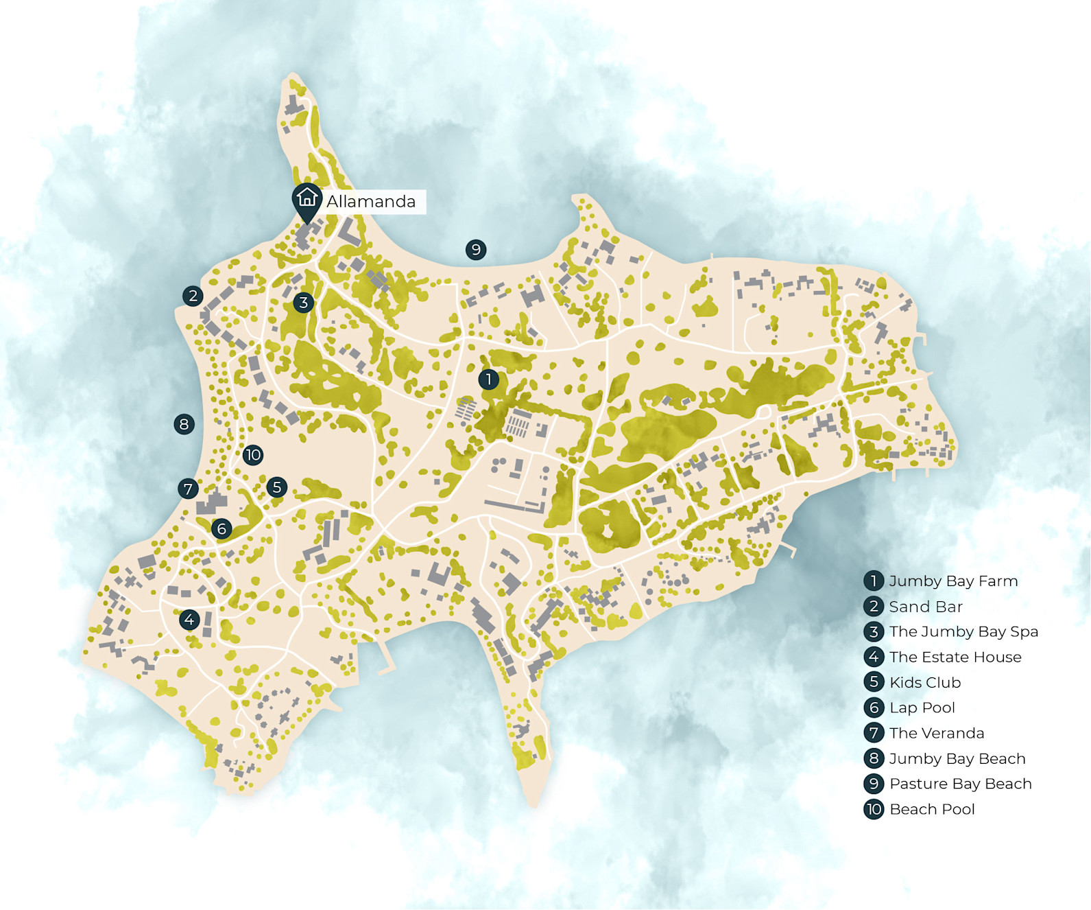 JBI - Location Map - Allamanda