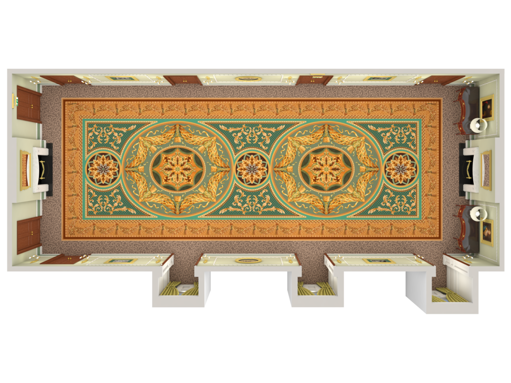 The Wellington - Floorplan - Top Down