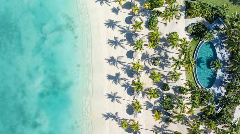 JBI - Beach aerial shot