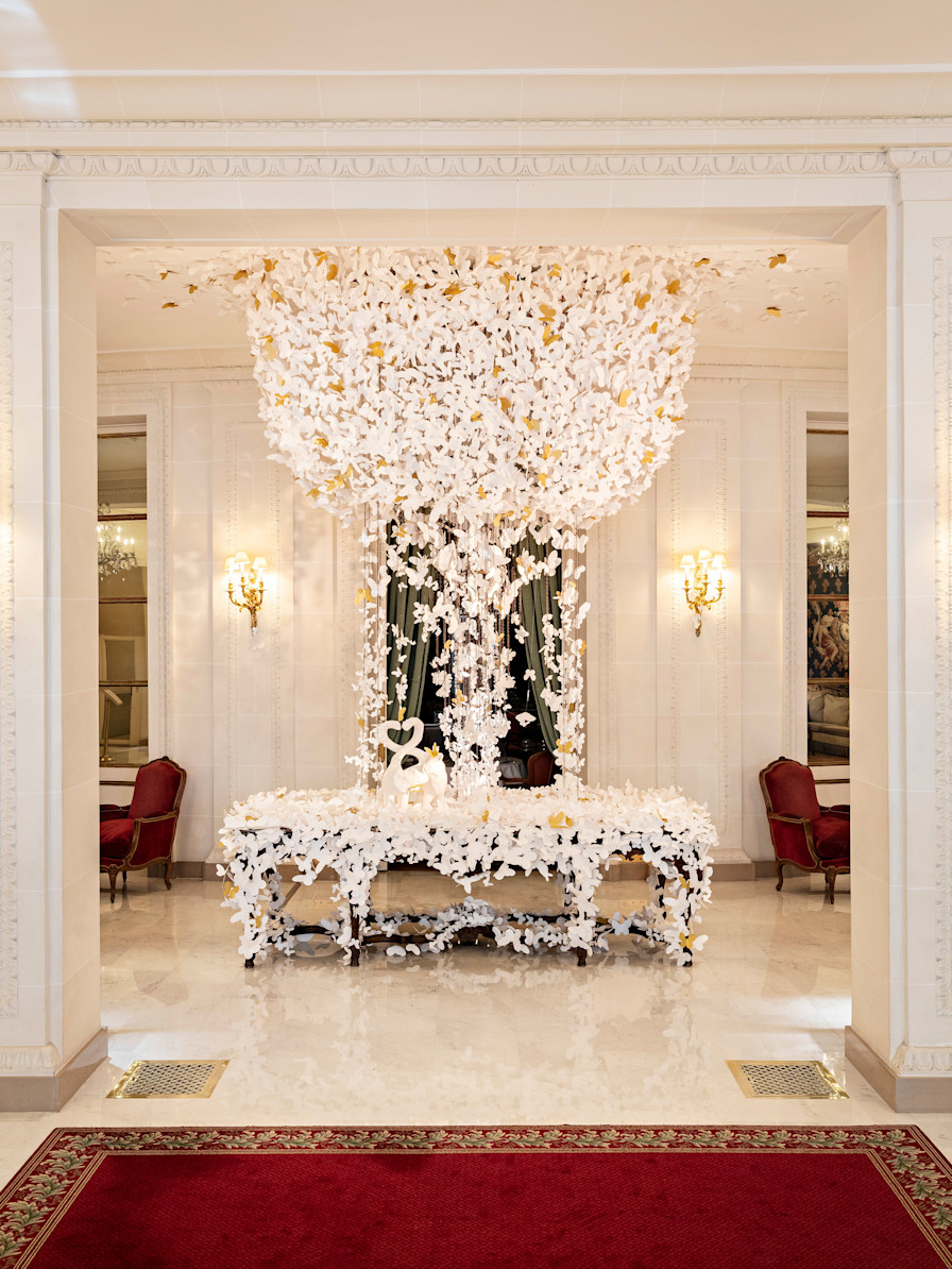 Le Bristol Paris - Papillons Lobby - Studio Bjorg