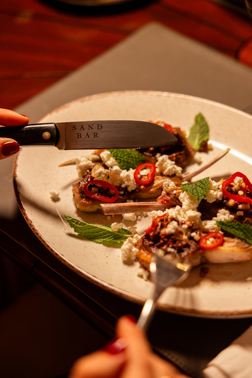 ERO - Sand bar diner plat