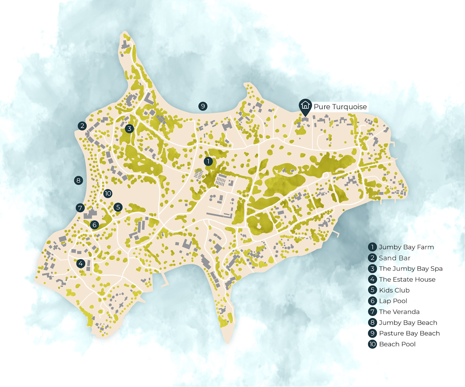 JBI - Location Map - Pure Turquoise