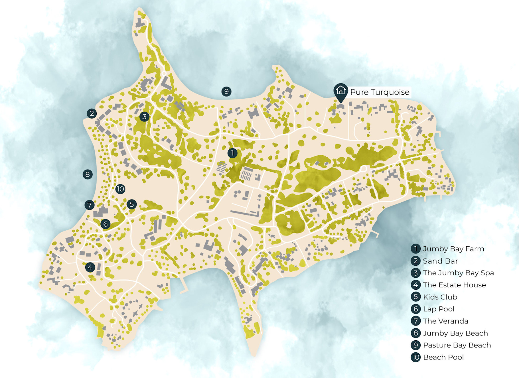 JBI - Location Map - Pure Turquoise