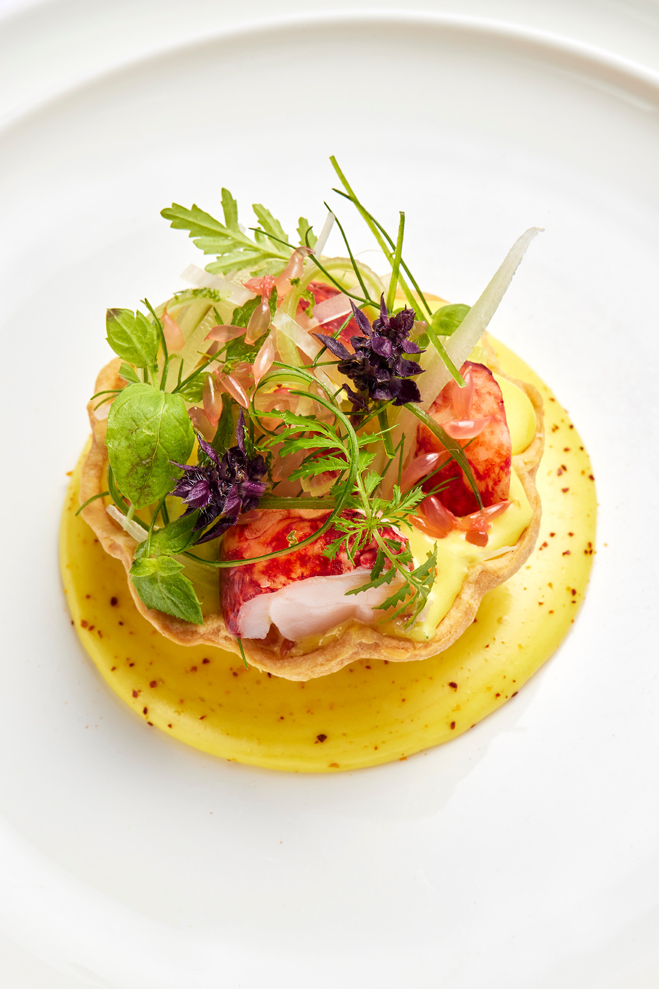 Lobster Tart - New Years Eve Dinner 2025 - The Lanesborough Grill 