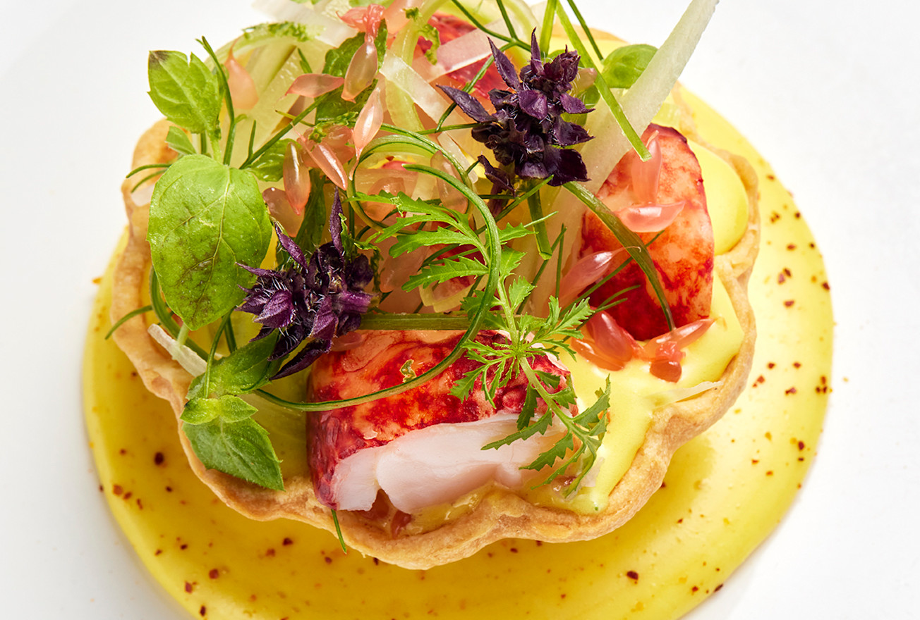 Lobster Tart - New Years Eve Dinner 2025 - The Lanesborough Grill
