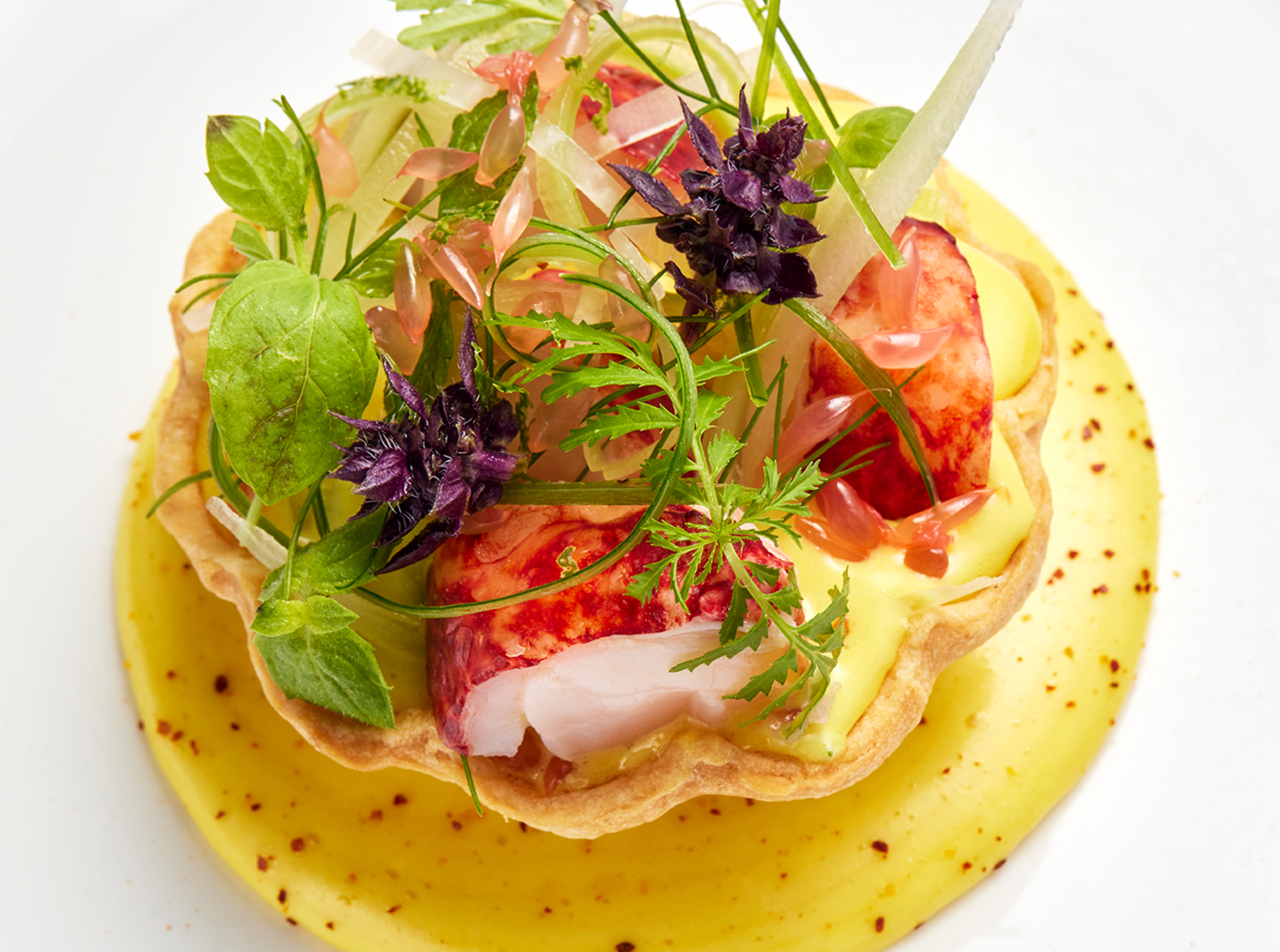 Lobster Tart - New Years Eve Dinner 2025 - The Lanesborough Grill