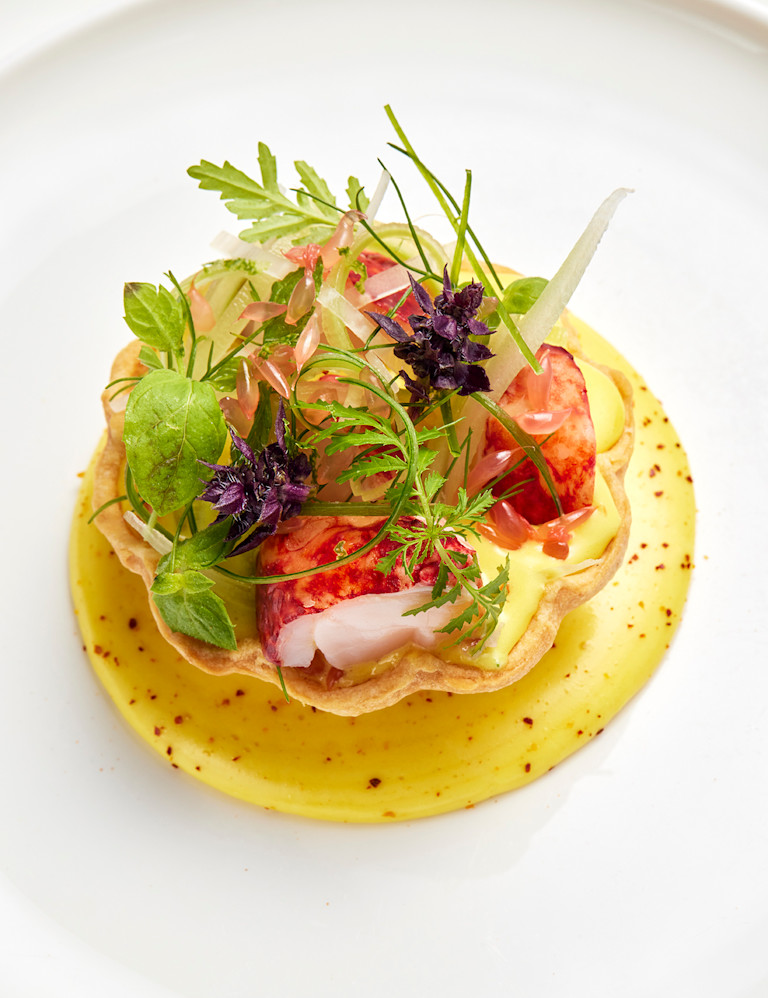 Lobster Tart - New Years Eve Dinner 2025 - The Lanesborough Grill