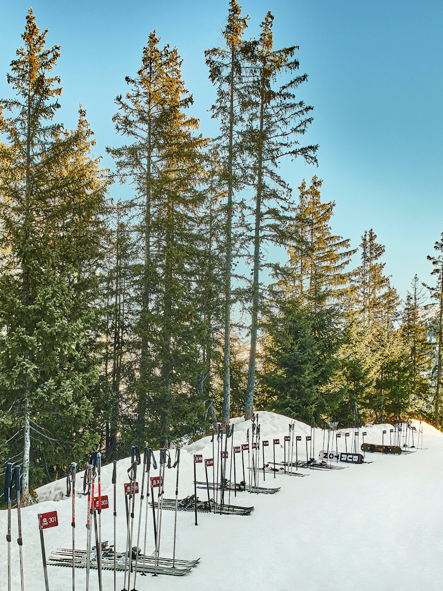 APG - Ski à côté de l'hôtel