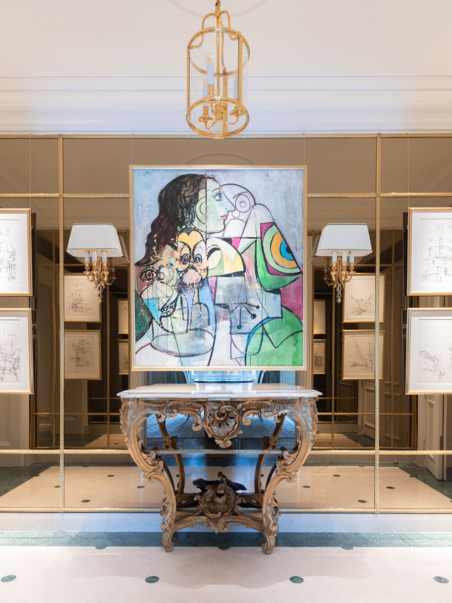 Le Bristol Paris – Suite Impériale - art par condo