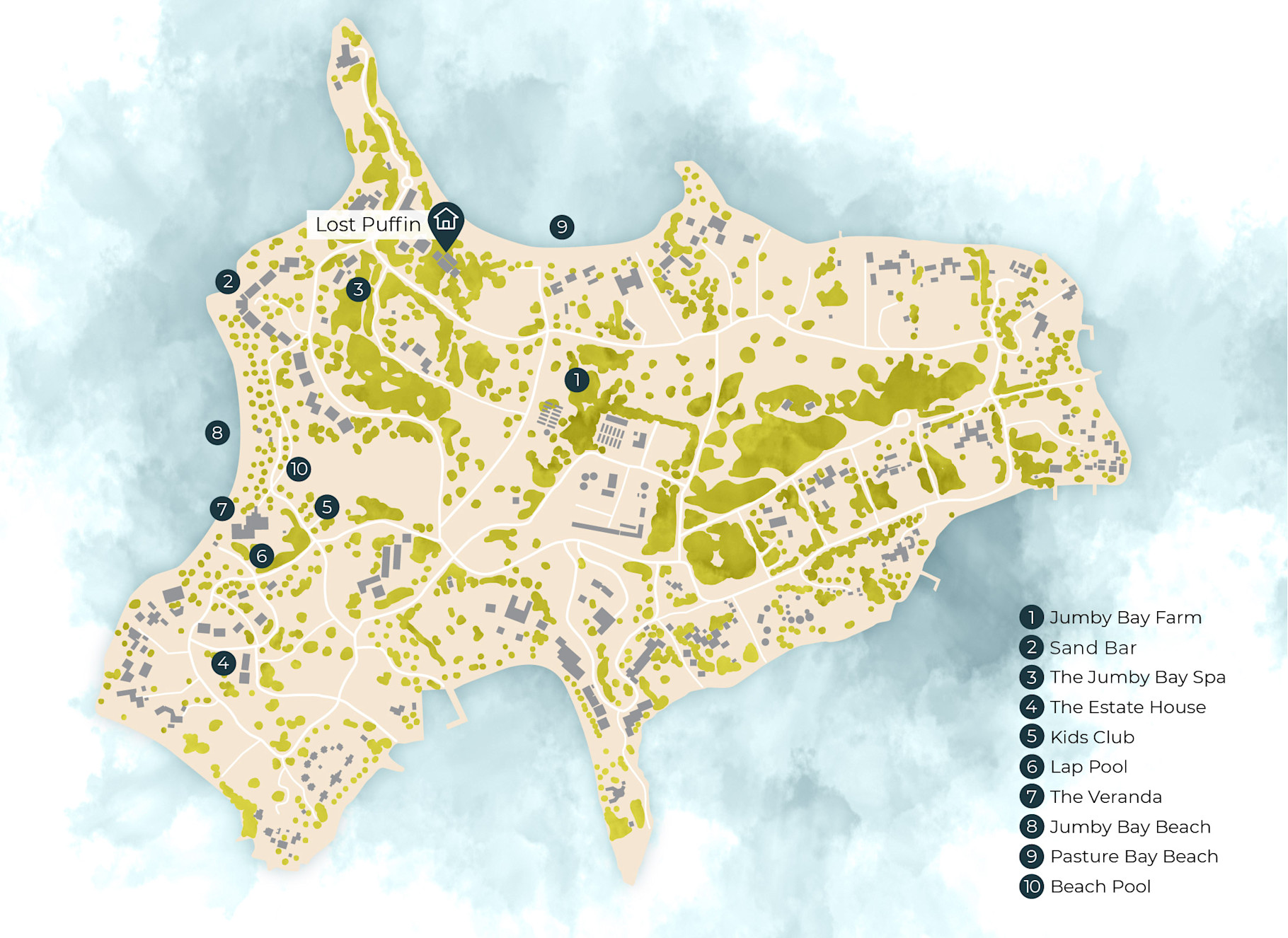JBI - Location Map - Lost Puffin