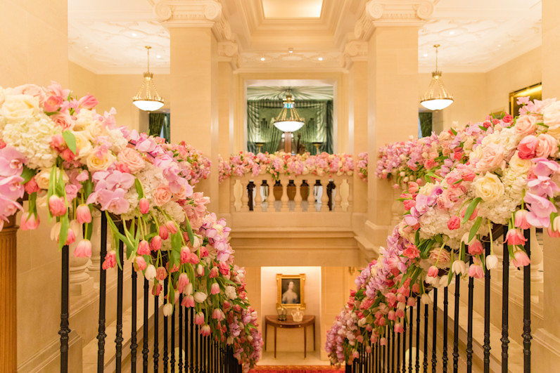 LAN - Flower stairs