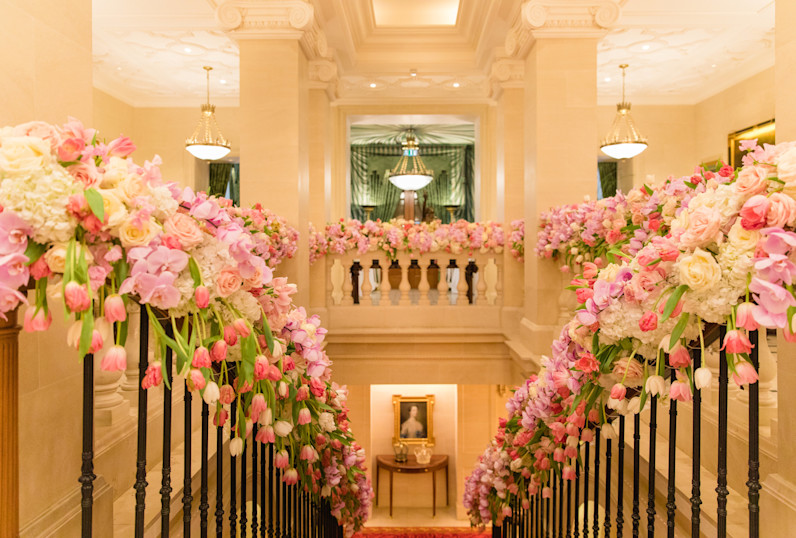 LAN - Flower stairs