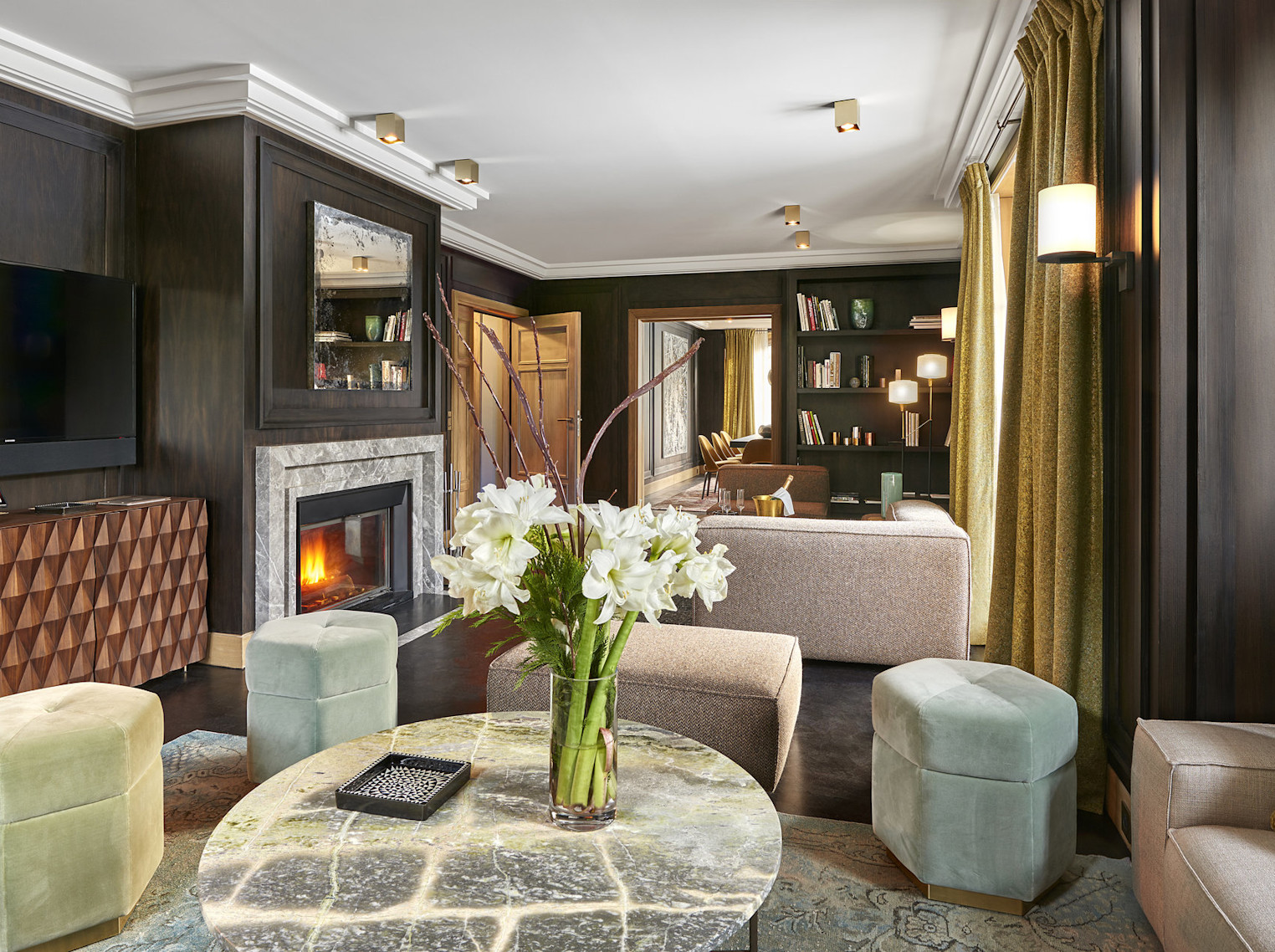 APG - Chalet L'Amarante living room