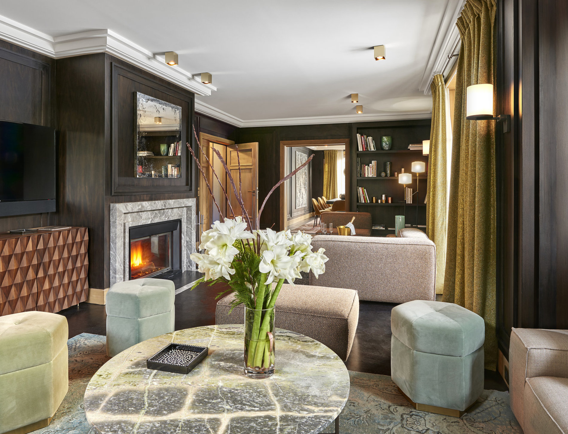 APG - Chalet L'Amarante living room