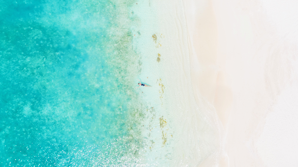 JBI - Beach aerial shot